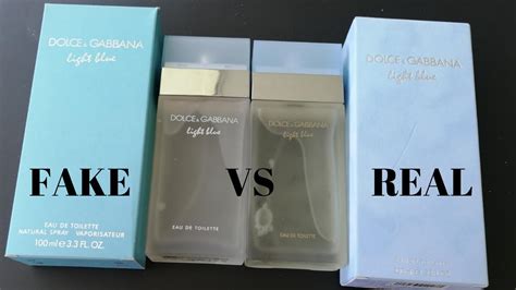 spot fake dolce gabbana light blue perfume